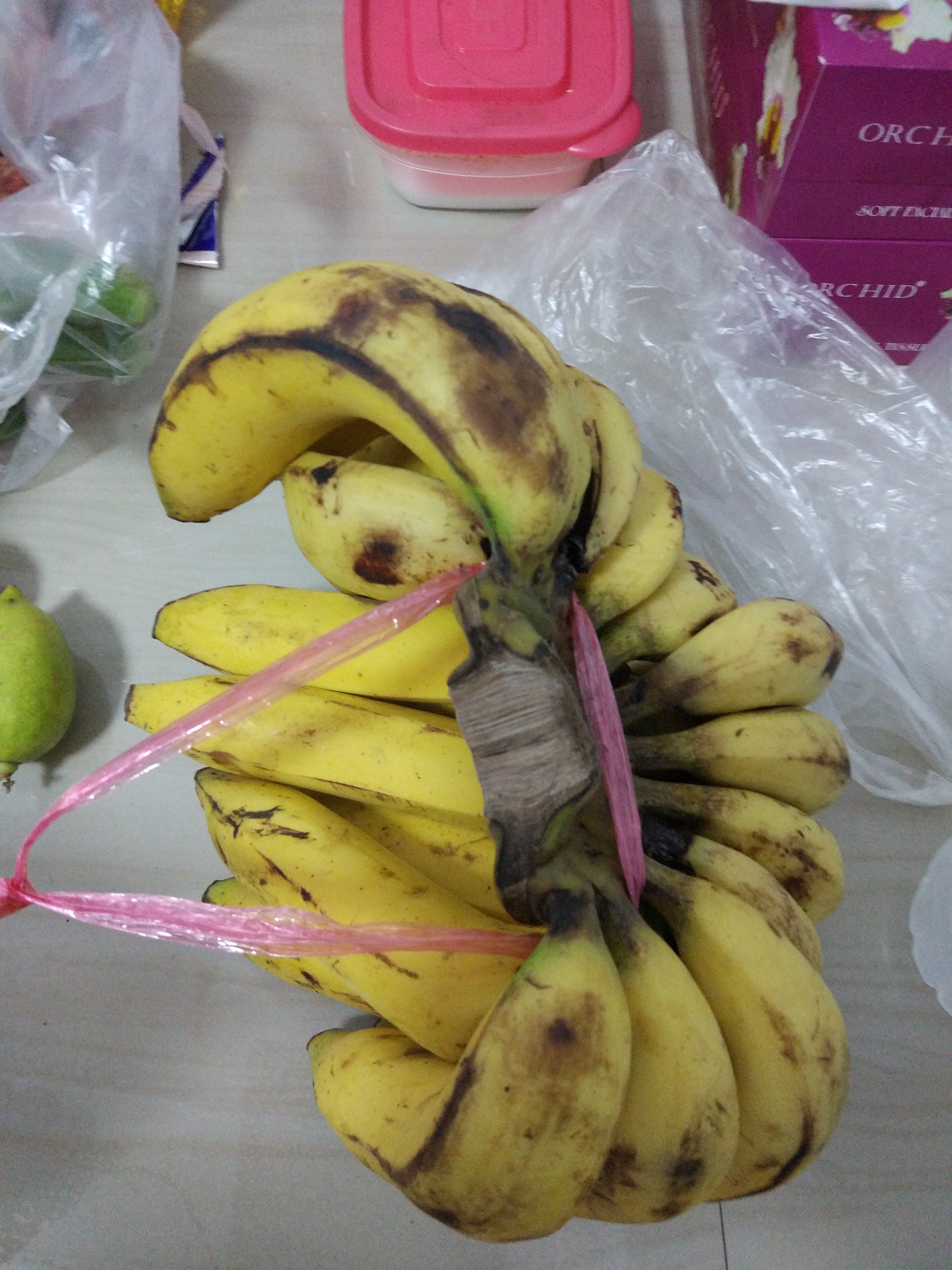 Bananen sind in Myanmar gerade.